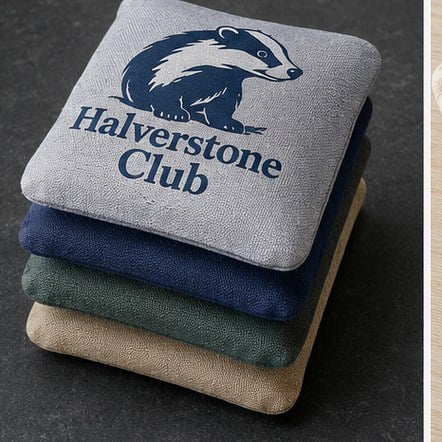 Printed Logo Cornhole Bags with custom branding